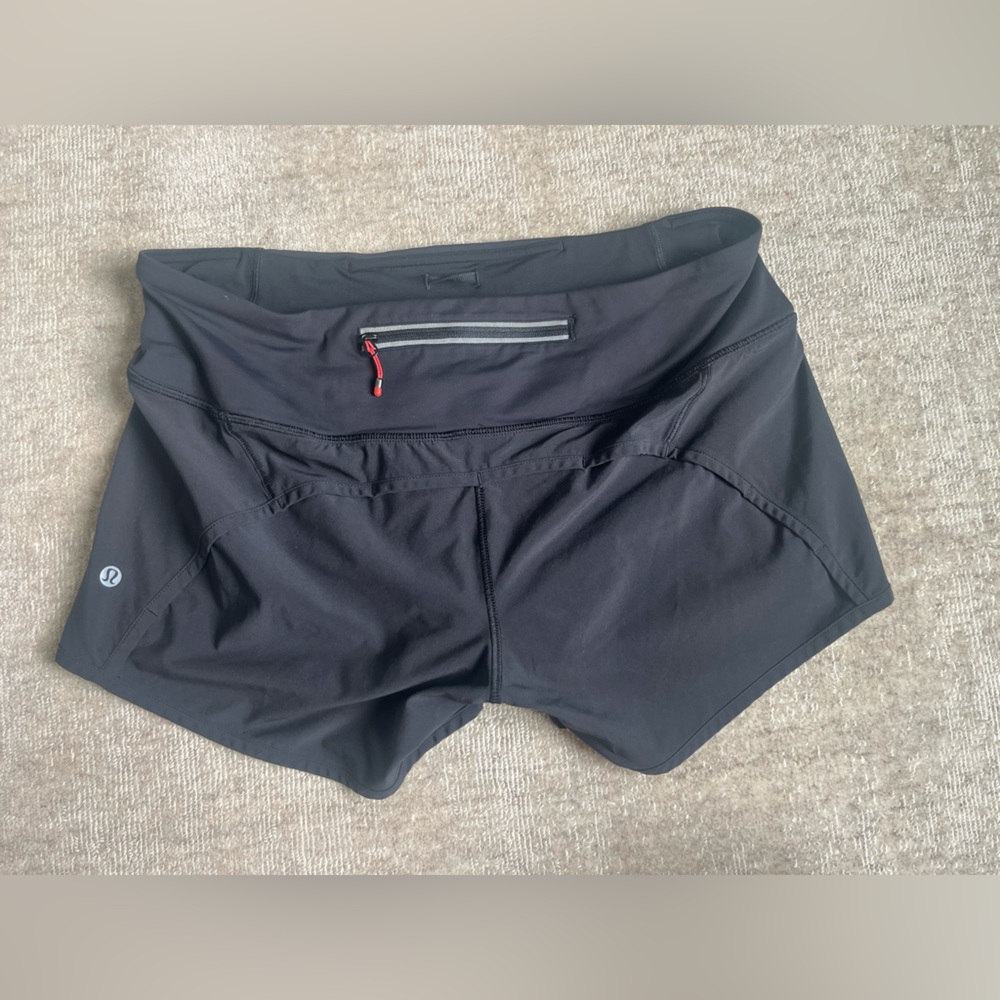 Lululemon Run Times 4” shorts - black